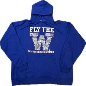 2016 World Champions Chicago Cubs Fly the W Hoodie